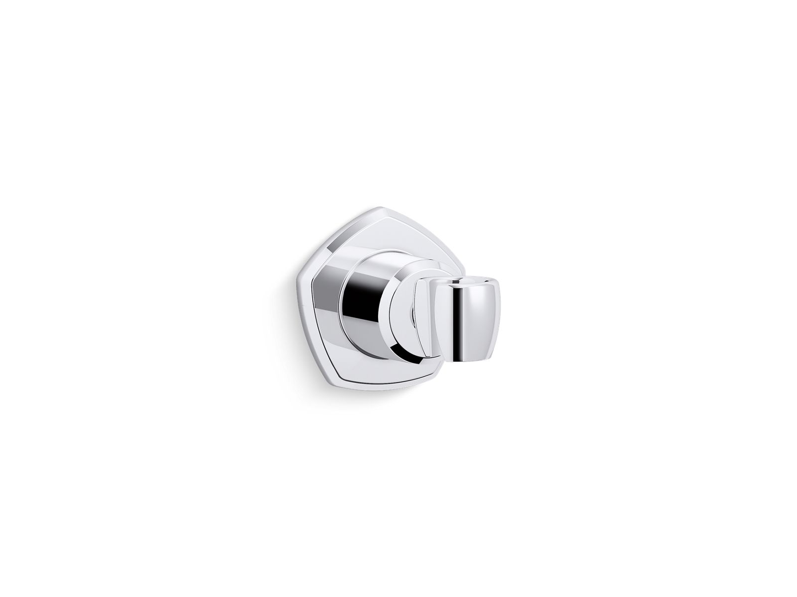 KOHLER K-27129-CP Occasion Wall-Mount Handshower Holder - Polished Chrome