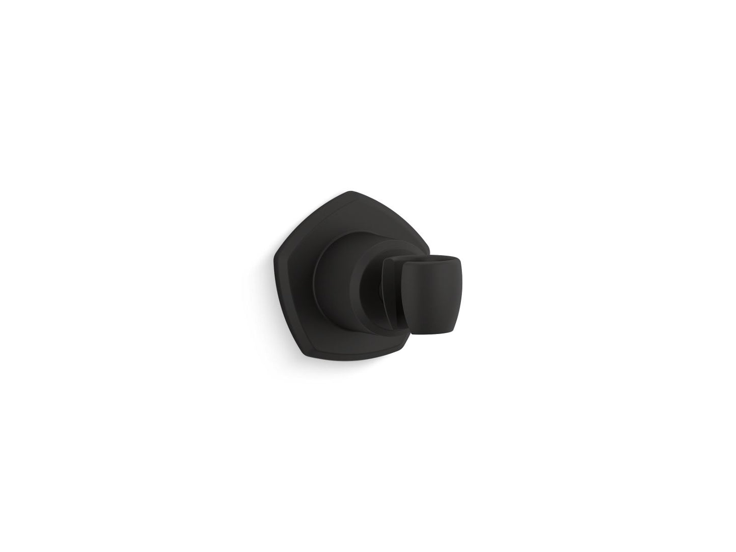 KOHLER K-27129-BL Occasion Wall-Mount Handshower Holder In Matte Black