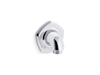 KOHLER K-27053-CP Occasion Wall-Mount Supply Elbow - Polished Chrome