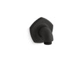 KOHLER K-27053-BL Occasion Wall-Mount Supply Elbow - Matte Black
