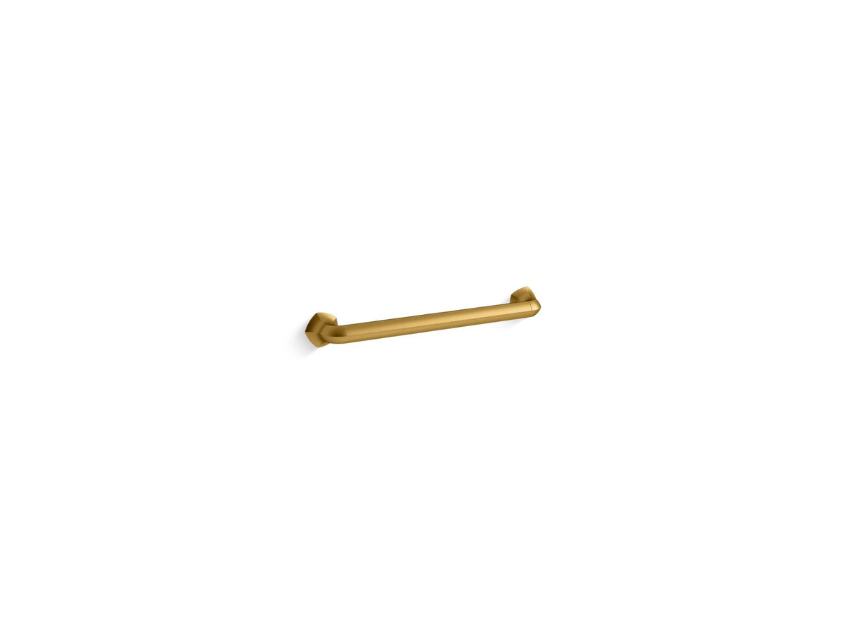 KOHLER K-27080-2MB Occasion 18" Grab Bar - Vibrant Brushed Moderne Brass