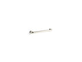 KOHLER K-27080-SN Occasion 18" Grab Bar - Vibrant Polished Nickel
