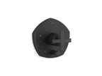 KOHLER K-T27044-3-BL Occasion Rite-Temp Valve Trim With Push-Button Diverter And Cross Handle - Matte Black
