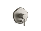 KOHLER K-T27044-4-BN Occasion Rite-Temp Valve Trim With Push-Button Diverter And Lever Handle - Vibrant Brushed Nickel