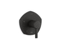 KOHLER K-TS27043-4-BL Occasion Rite-Temp Valve Trim With Lever Handle - Matte Black