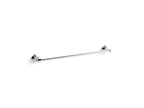 KOHLER K-27061-BMB Occasion 24" Towel Bar - Matte Black With Brushed Moderne Brass