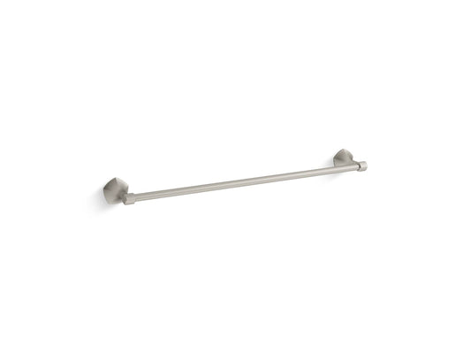 KOHLER K-27061-BN Occasion 24" Towel Bar In Vibrant Brushed Nickel