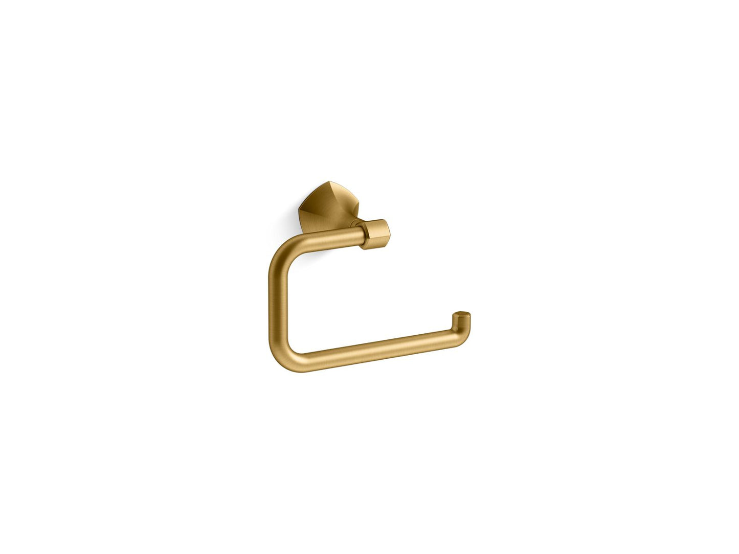 KOHLER K-27063-2MB Occasion Towel Ring In Vibrant Brushed Moderne Brass