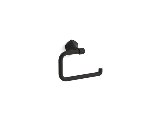 KOHLER K-27063-BL Occasion Towel Ring In Matte Black