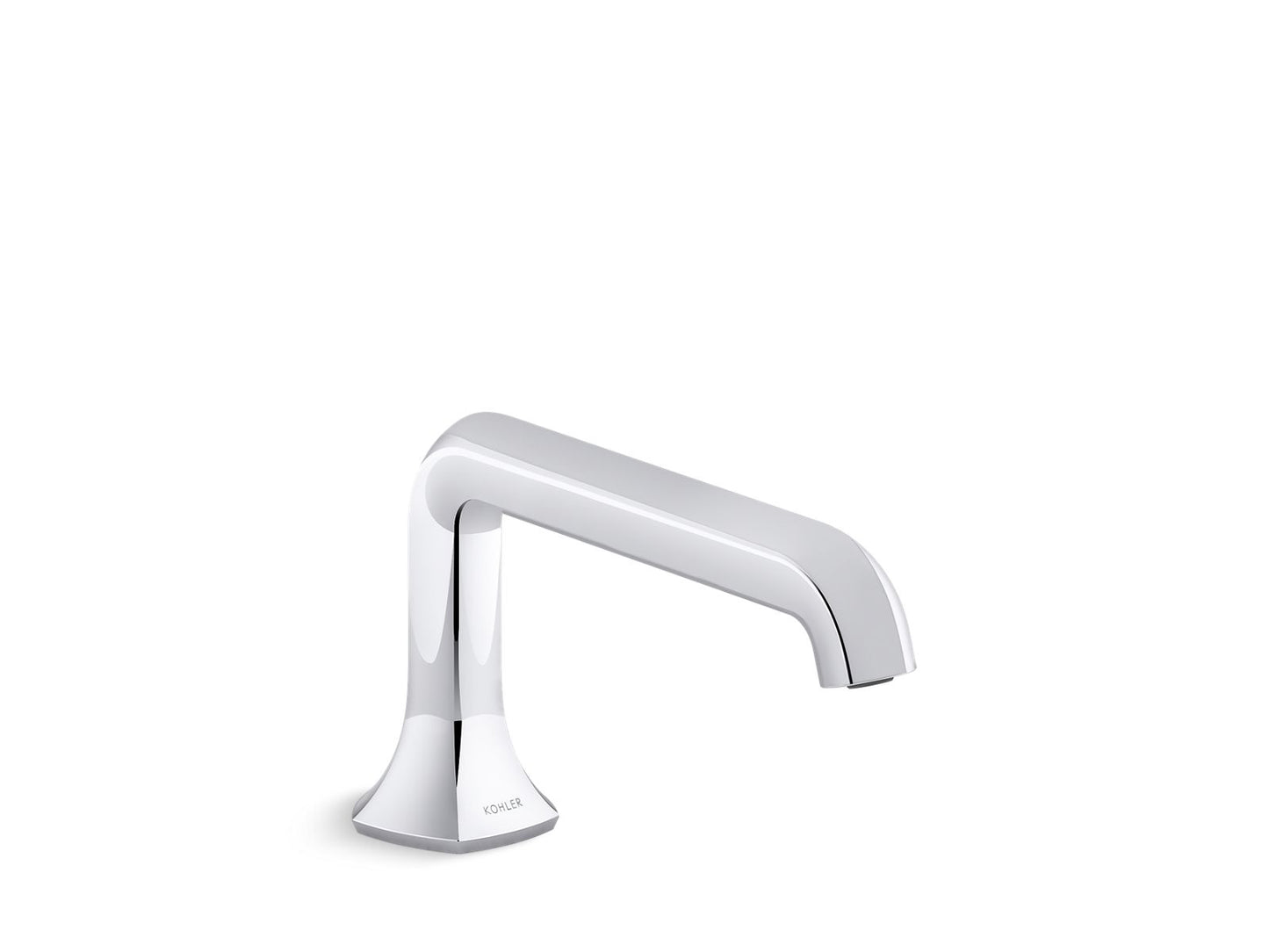 KOHLER K-27017-BV Occasion Deck-mount bath spout with Straight design - Vibrant Brushed Bronze