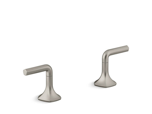 KOHLER K-27018-4-BN Occasion Deck-Mount Bath Faucet Handles With Lever Design In Vibrant Brushed Nickel