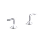 KOHLER K-27018-4-AF Occasion Deck-Mount Bath Faucet Handles With Lever Design - Vibrant French Gold