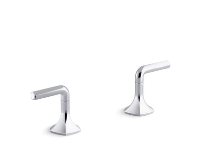 KOHLER K-27018-4-BV Occasion Deck-mount bath faucet handles with Lever design - Vibrant Brushed Bronze