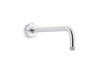 KOHLER K-27126-2MB Occasion Wall-Mount Rainhead Arm And Flange - Vibrant Brushed Moderne Brass