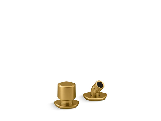 KOHLER K-27022-2MB Occasion Deck-Mount Handshower Holder And Two-Way Diverter Valve In Vibrant Brushed Moderne Brass