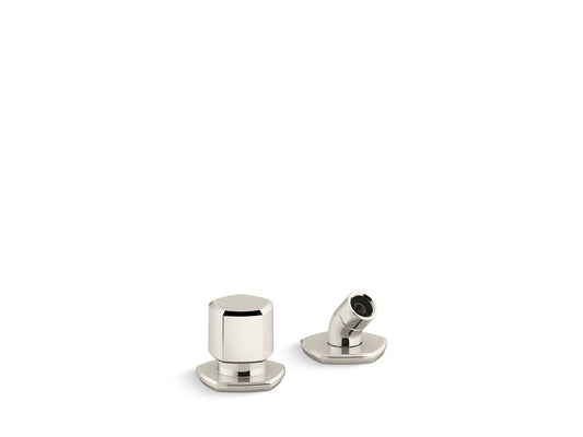 KOHLER K-27022-SN Occasion Deck-Mount Handshower Holder And Two-Way Diverter Valve In Vibrant Polished Nickel