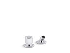 KOHLER K-27022-BL Occasion Deck-Mount Handshower Holder And Two-Way Diverter Valve - Matte Black