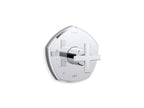 KOHLER K-TS27043-3-BN Occasion Rite-Temp Valve Trim With Cross Handle - Vibrant Brushed Nickel