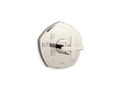 KOHLER K-TS27043-3-SN Occasion Rite-Temp Valve Trim With Cross Handle - Vibrant Polished Nickel