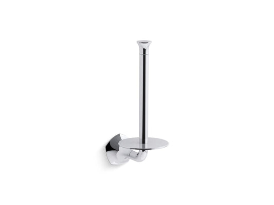 KOHLER K-27064-CP Occasion Vertical Toilet Paper Holder In Polished Chrome