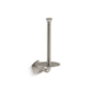 KOHLER K-27064-BN Occasion Vertical Toilet Paper Holder In Vibrant Brushed Nickel