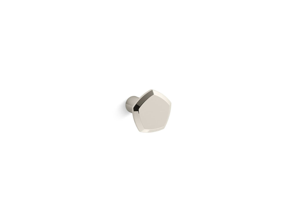 KOHLER K-27074-SN Occasion Cabinet Knob - Vibrant Polished Nickel
