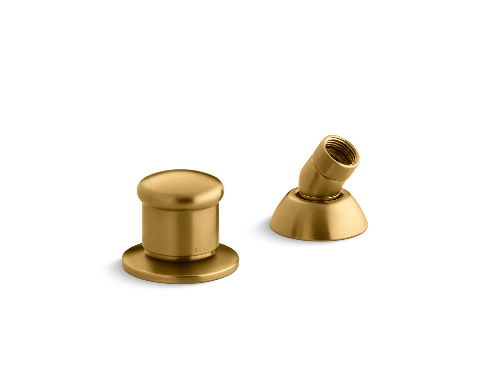 KOHLER K-8549-2MB Two-Way Diverter Valve And Handshower Hose Guide - Vibrant Brushed Moderne Brass