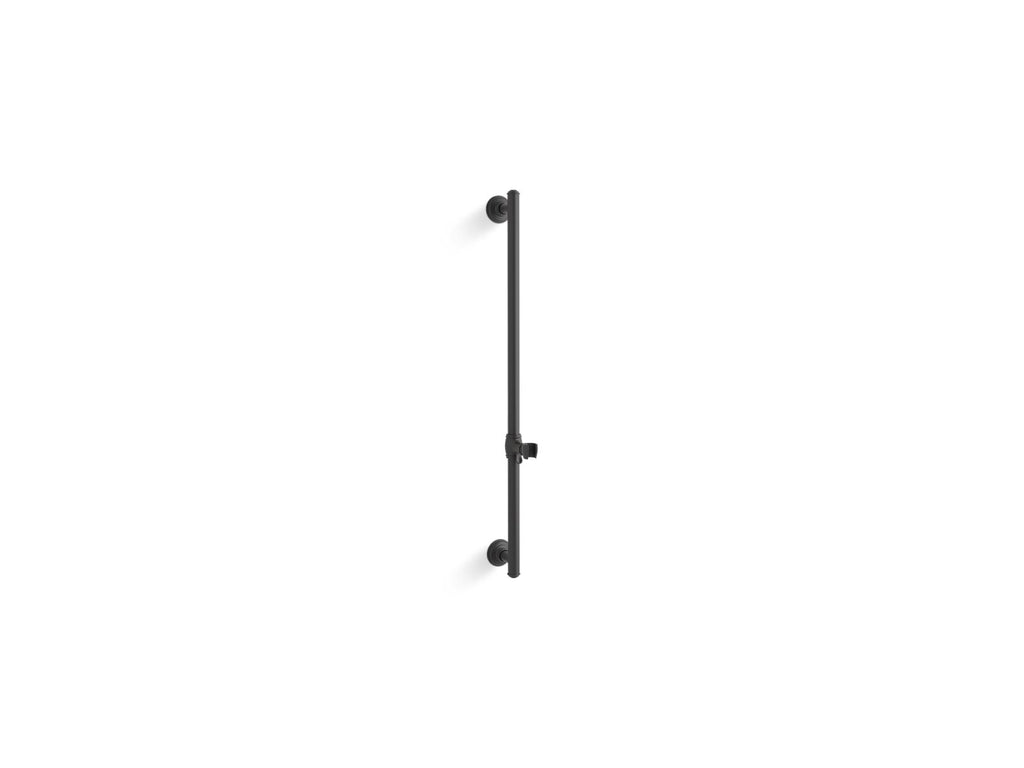KOHLER K-72798-BL Artifacts 30" Shower Slidebar - Matte Black