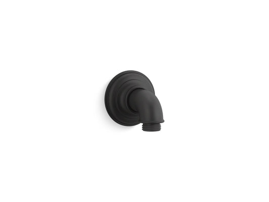 KOHLER K-72796-BL Artifacts Wall-Mount Supply Elbow In Matte Black