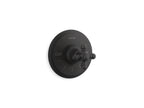 KOHLER K-T72769-3-BL Artifacts Mastershower Temperature Control Valve Trim With Cross Handle - Matte Black