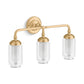 KOHLER K-32806-SC03-2GL Artifacts Three-Light Sconce In Brushed Moderne Brass