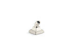 KOHLER K-29477-SN Riff Deck-Mount Handshower Holder With Hose - Vibrant Polished Nickel