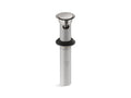 KOHLER K-25322-TT Clicker Drain With Overflow - Vibrant Titanium