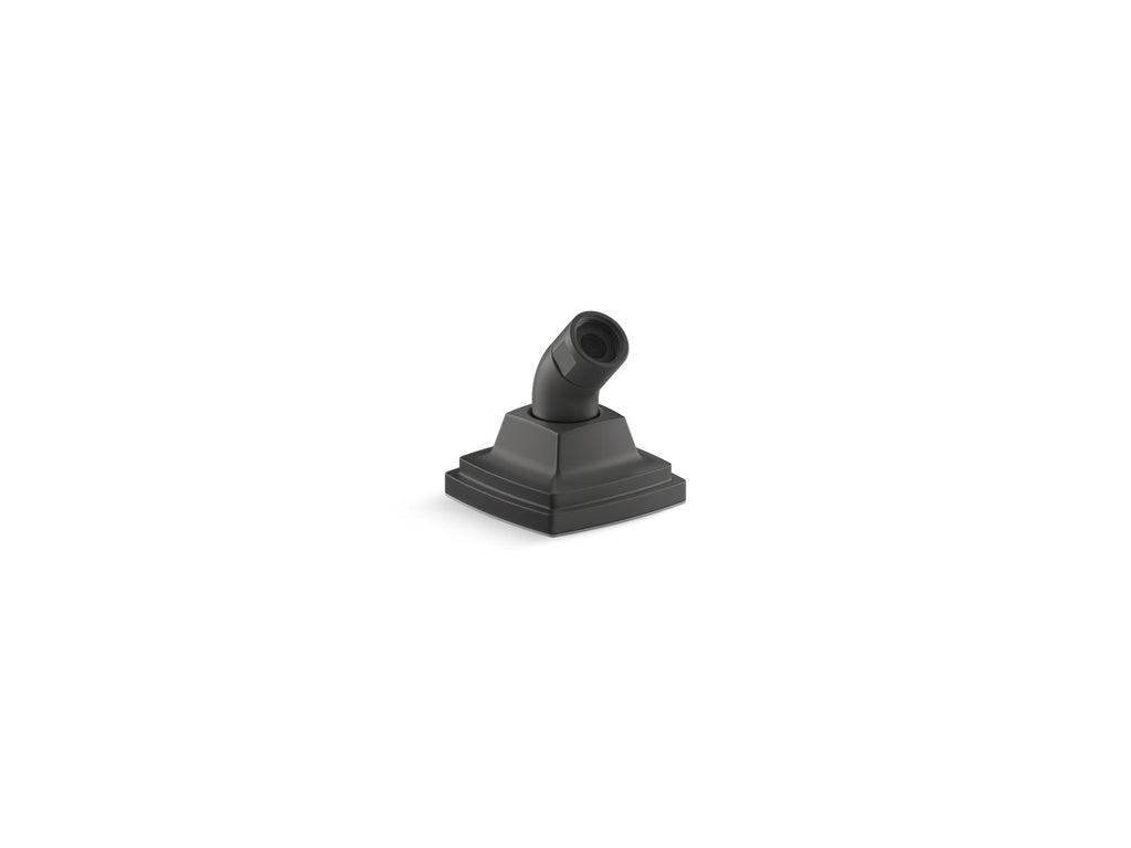 KOHLER K-29477-BL Riff Deck-Mount Handshower Holder With Hose - Matte Black
