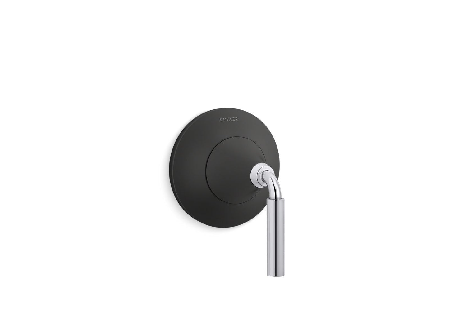 KOHLER K-T23955-4-CBL Tone Mastershower Transfer Valve Trim In Polished Chrome with Matte Black