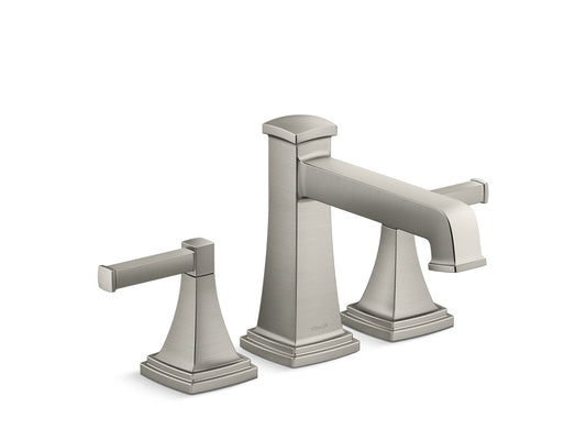 KOHLER K-T27405-4-BN Riff Deck-Mount Bath Faucet Trim In Vibrant Brushed Nickel