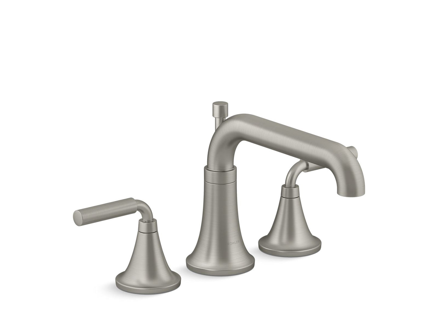 KOHLER K-T26440-4-BN Tone Deck-Mount Bath Faucet Trim With Diverter In Vibrant Brushed Nickel