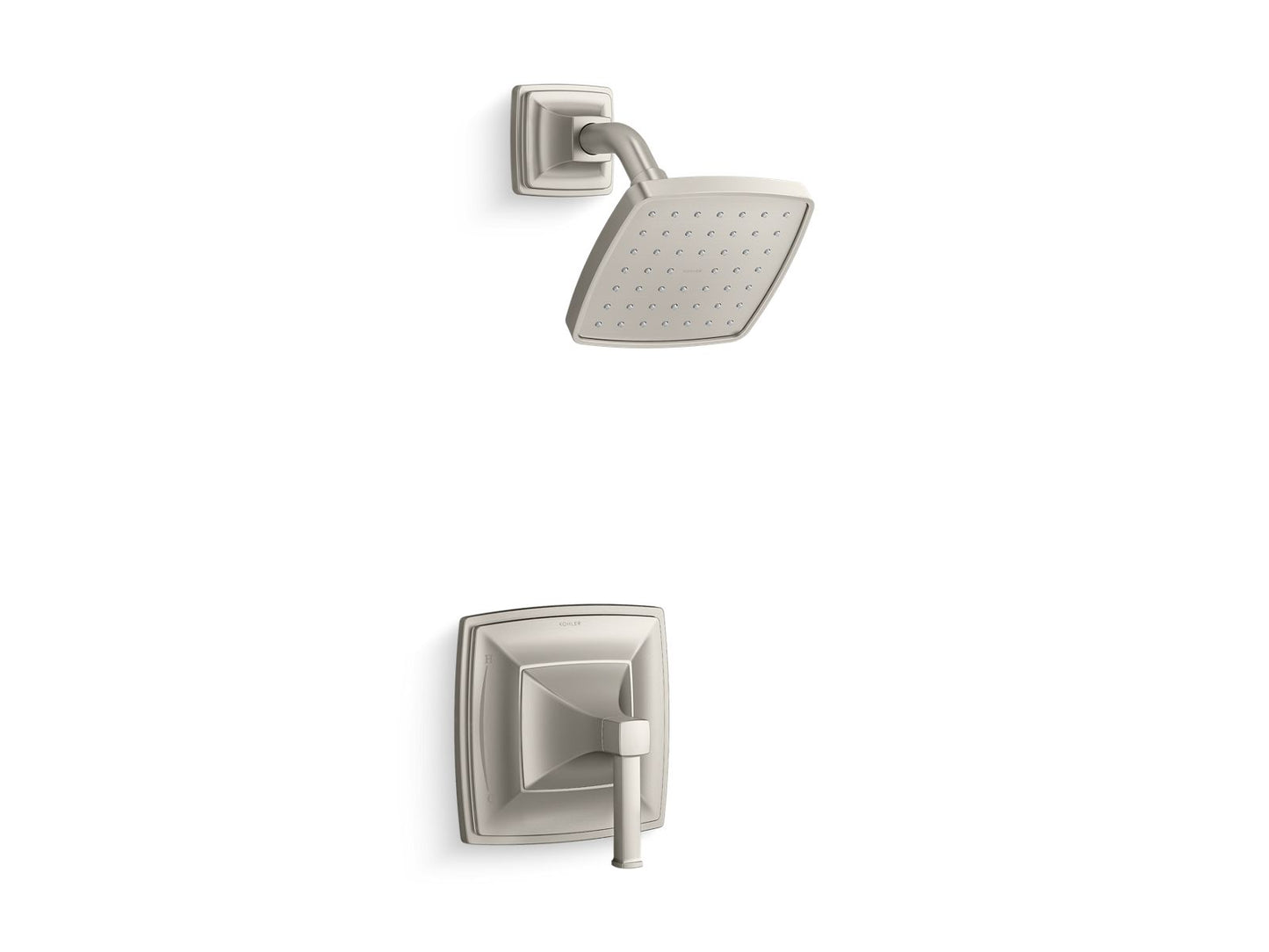 KOHLER K-TS27404-4G-BN Riff Rite-Temp Shower Trim Kit, 1.75 Gpm In Vibrant Brushed Nickel