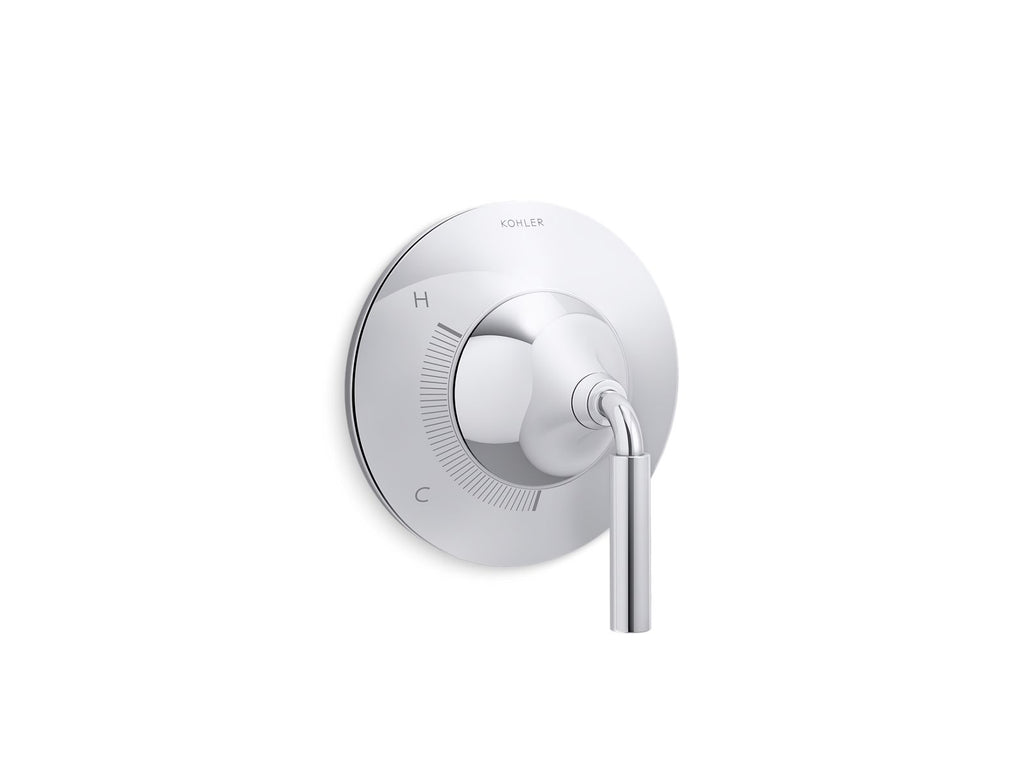 KOHLER K-TS23954-4-2MB Tone Rite-Temp Valve Trim - Vibrant Brushed Moderne Brass