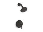 KOHLER K-TS27420-4-BL Tone Rite-Temp Shower Trim Kit, 2.5 Gpm - Matte Black