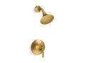KOHLER K-TS27420-4-2MB Tone Rite-Temp Shower Trim Kit, 2.5 Gpm - Vibrant Brushed Moderne Brass
