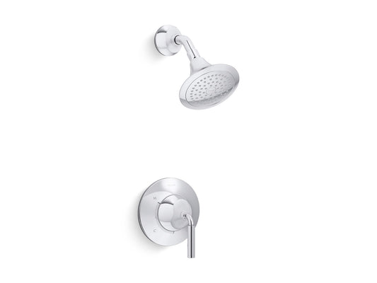 KOHLER K-TS27420-4-CP Tone Rite-Temp shower trim kit, 2.5 gpm - Polished Chrome