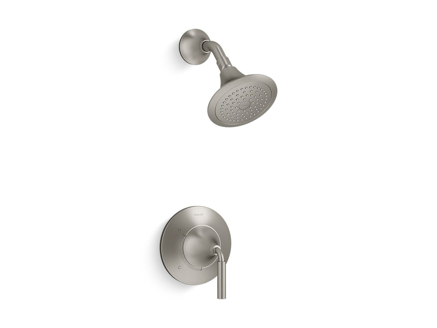 KOHLER K-TS27420-4G-BN Tone Rite-Temp Shower Trim Kit, 1.75 Gpm In Vibrant Brushed Nickel