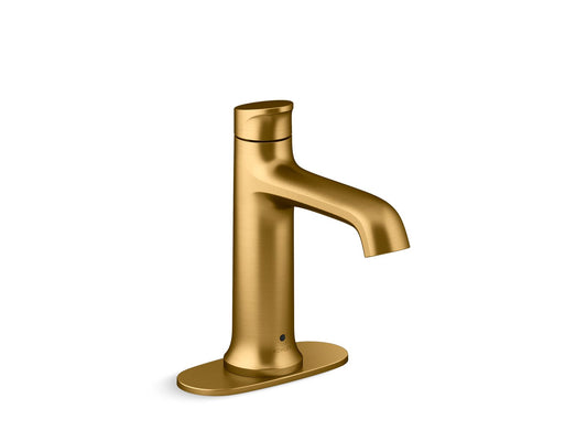 KOHLER K-33624-9-2MB Tone Touchless Bathroom Sink Faucet, 1.2 Gpm - Vibrant Brushed Moderne Brass