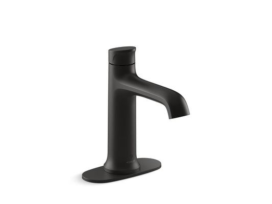 KOHLER K-33624-9-BL Tone Touchless Bathroom Sink Faucet, 1.2 Gpm - Matte Black