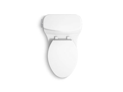 KOHLER K-30811-0 Santa Rosa One-Piece Compact Elongated 1.6 Gpf Toilet With Revolution 360 Swirl Flushing Technology In White