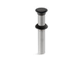 KOHLER K-33151-BL Clicker Drain Without Overflow - Matte Black