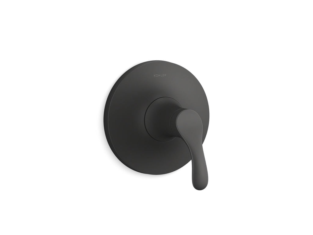 KOHLER K-TS23950-4-BL Simplice Rite-Temp Valve Trim - Matte Black