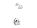 KOHLER K-TS27382-4G-CP Bellera Rite-Temp Shower Trim Kit, 1.75 Gpm - Polished Chrome