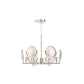 KOHLER K-29381-CH06B-SNL Arendela 22" Chandelier In Polished Nickel